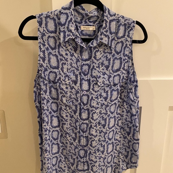 Equipment Tops - Equipment brand silk tank